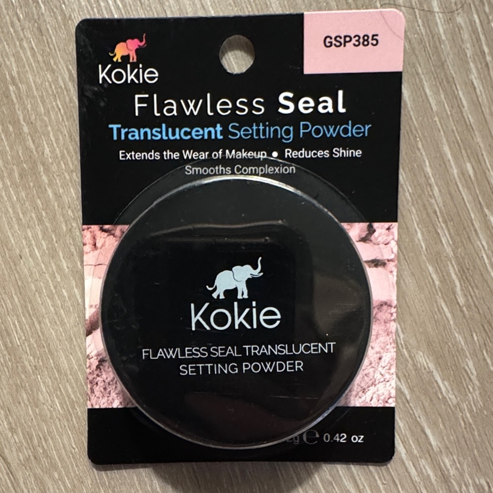 Kokie Flawless Seal Translucent Setting Powder NEW 🏷️